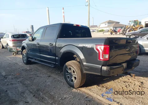 2016 Ford F150 Supercrew из США, поврежденный, VIN 1FTEW1EP9GFC74191